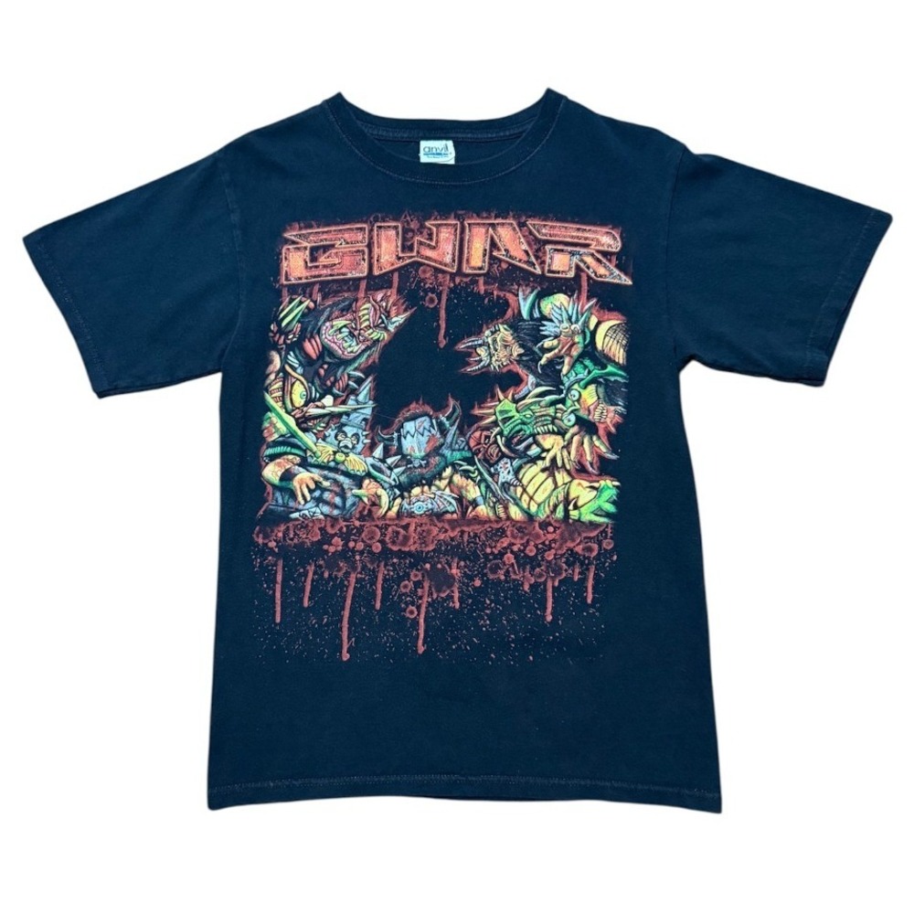 GWAR Bloody Pit of Horror Grunge Thrash Metal Punk 2010 Band Tour Merch T-shirt